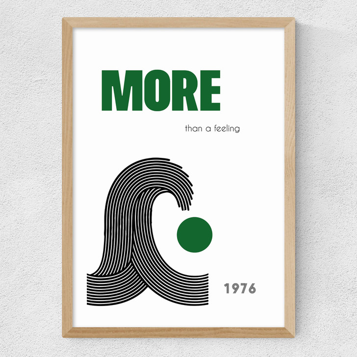 More Than A Feeling Medium Oak Frame More Than A Feeling Medium Oak Frame