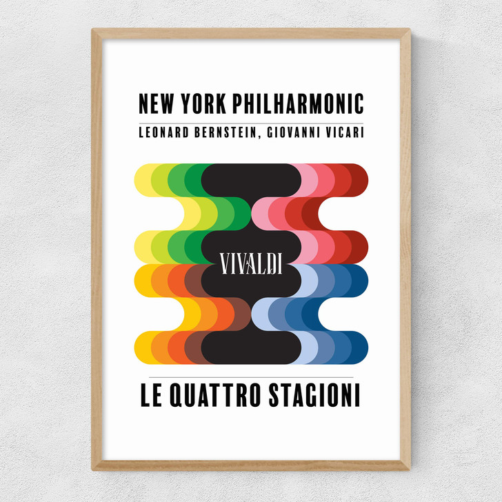 Le Quattro Stagioni Narrow Oak Frame Le Quattro Stagioni Narrow Oak Frame