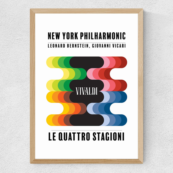 Le Quattro Stagioni Medium Oak Frame Le Quattro Stagioni Medium Oak Frame