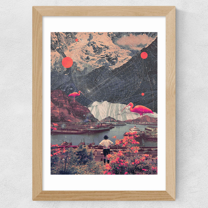 My choices left me alone Wide Oak Frame