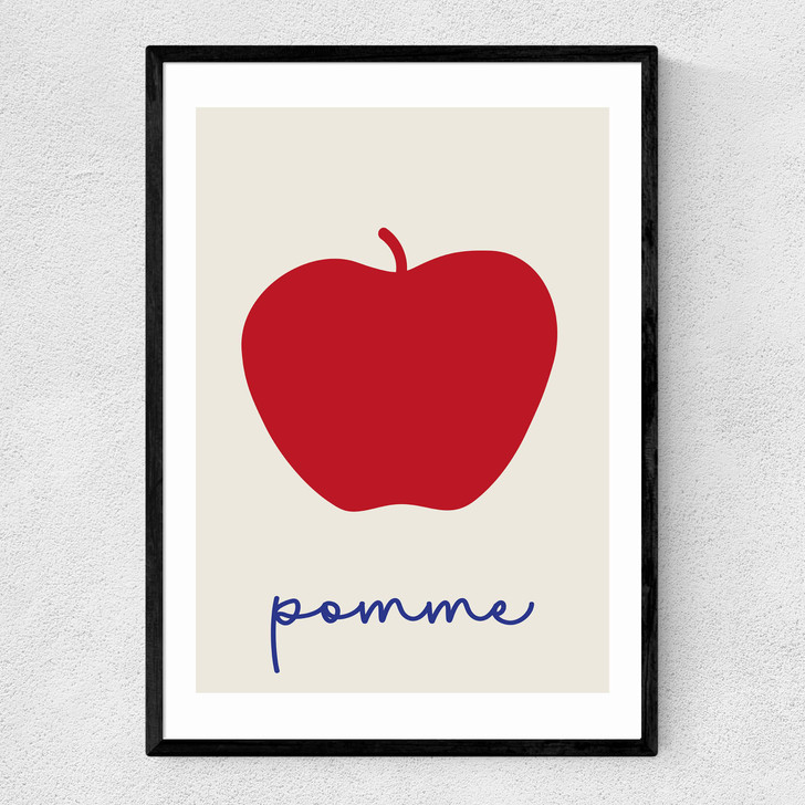 Pomme Narrow Black Frame