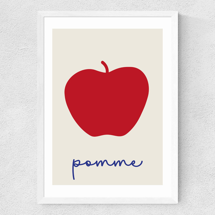 Pomme Medium White Frame