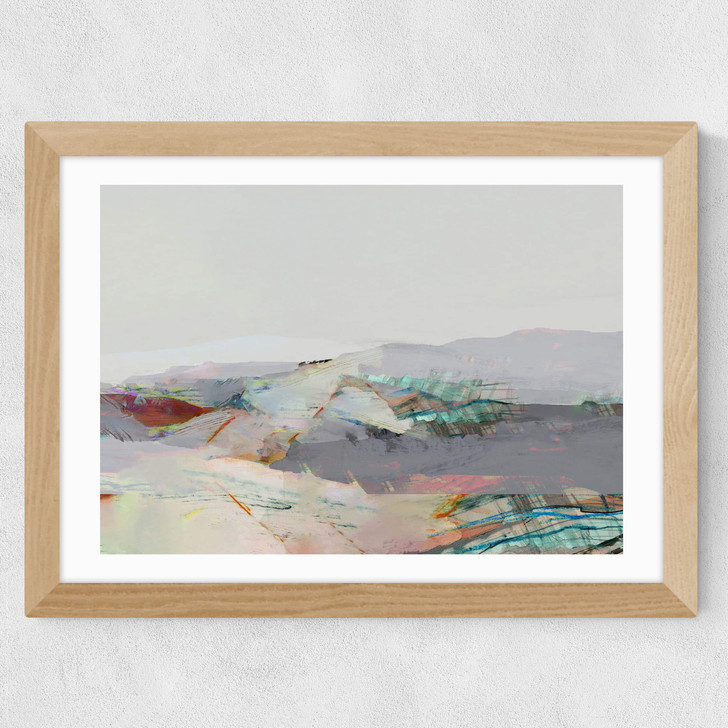 Patchwork Land Wide Oak Frame