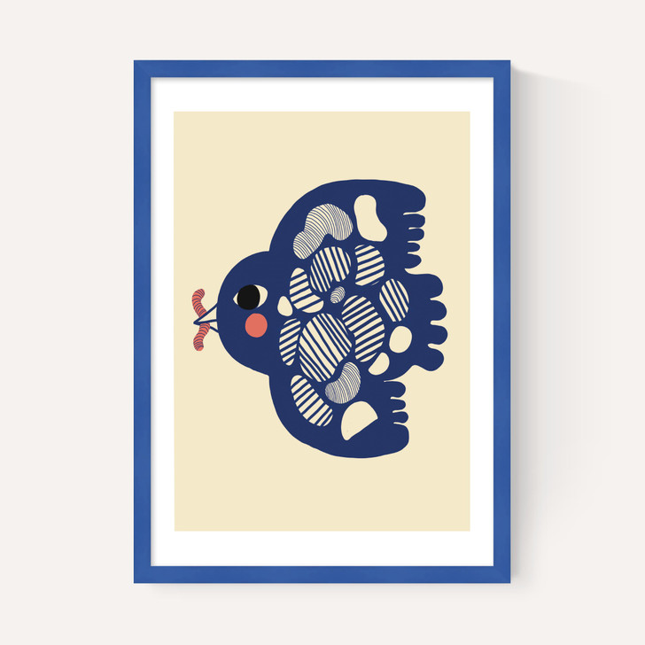 Bird With Worm