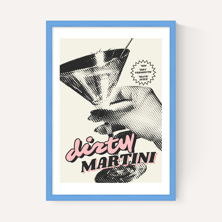 Retro Dirty Martini