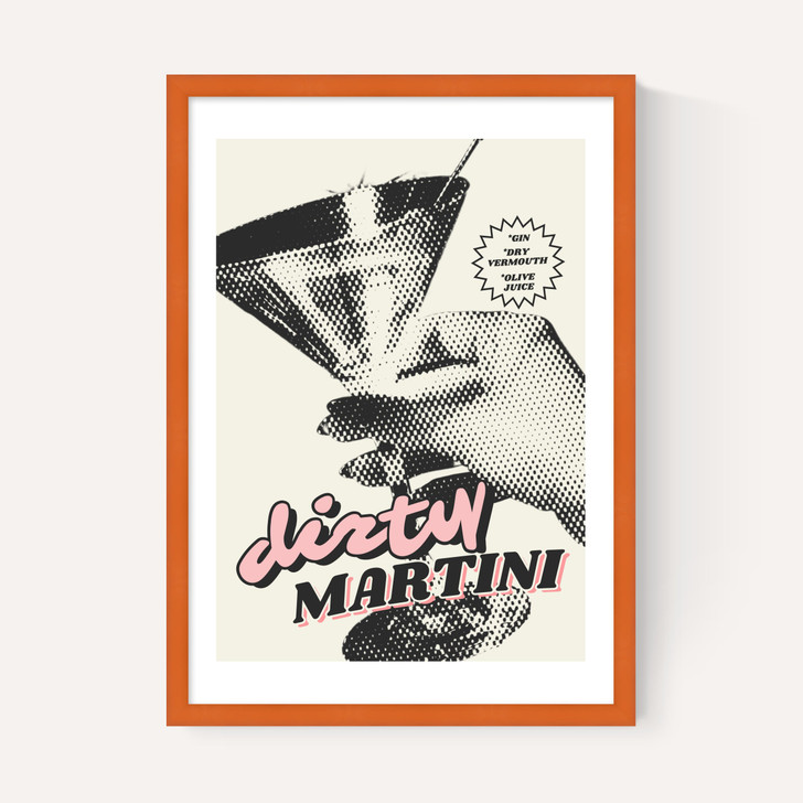 Retro Dirty Martini