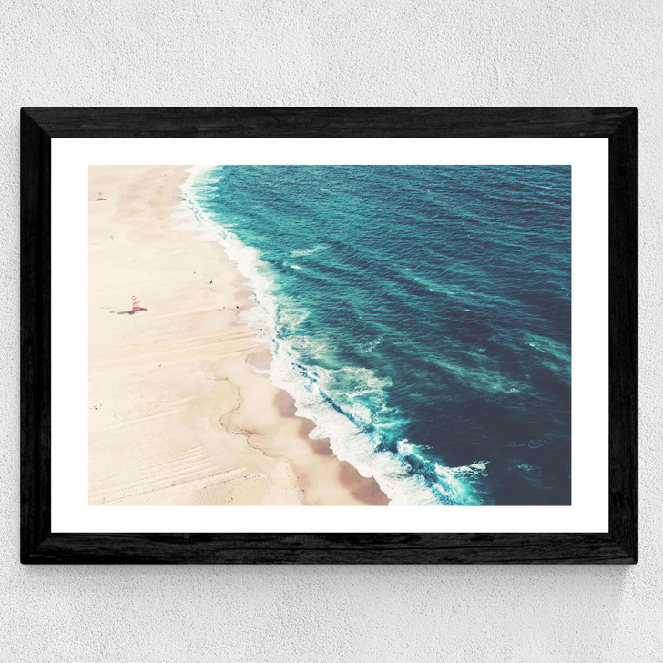 Nazare Beach Wide Black Frame Nazare Beach Wide Black Frame