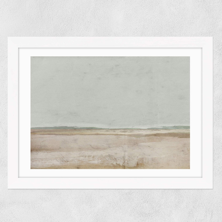 The Old Town Wide White Frame