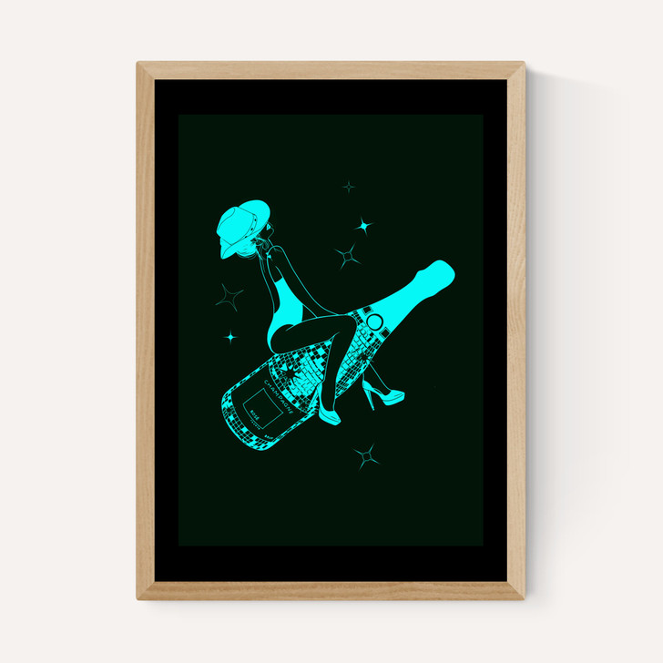 Retro Champagne