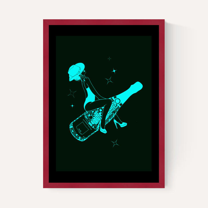 Retro Champagne