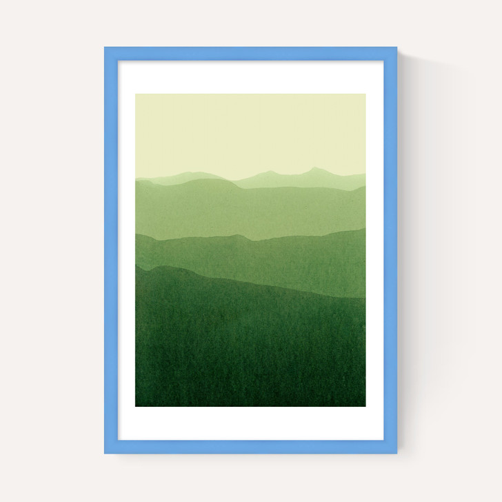 Gradient Landscape Green