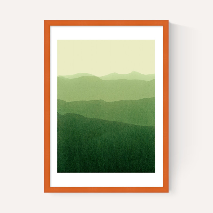 Gradient Landscape Green
