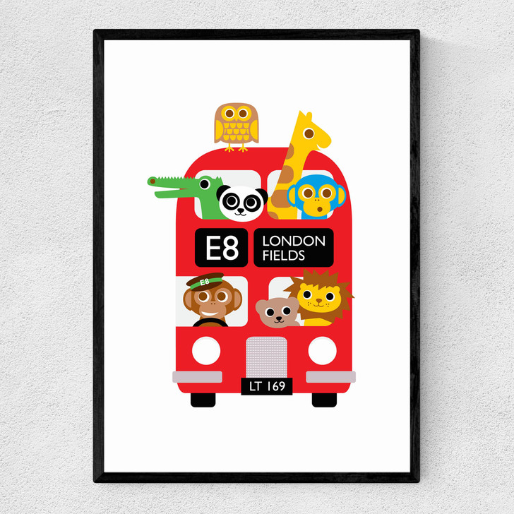 London Fields, E8 Narrow Black Frame London Fields, E8 Narrow Black Frame