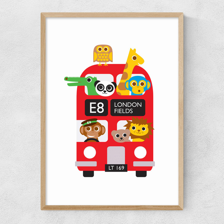 London Fields, E8 Narrow Oak Frame London Fields, E8 Narrow Oak Frame