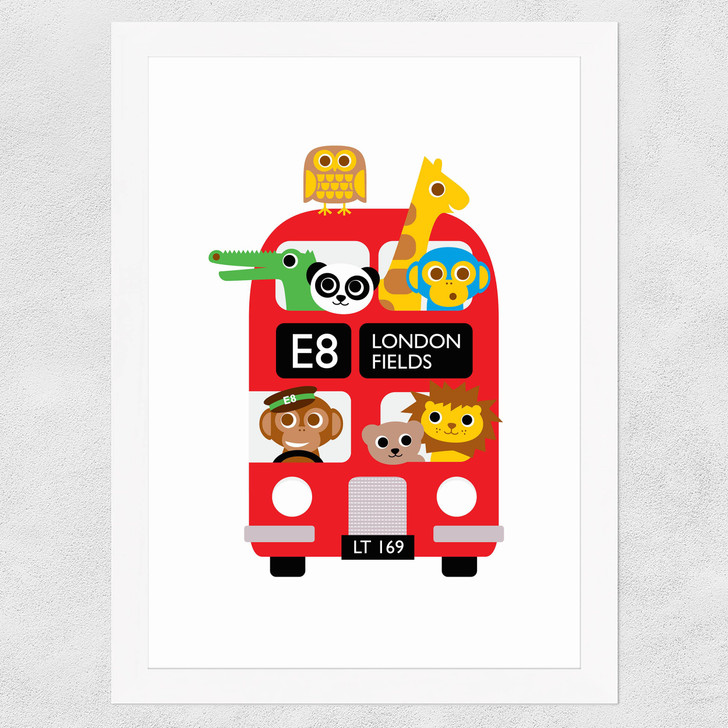 London Fields, E8 Wide White Frame London Fields, E8 Wide White Frame