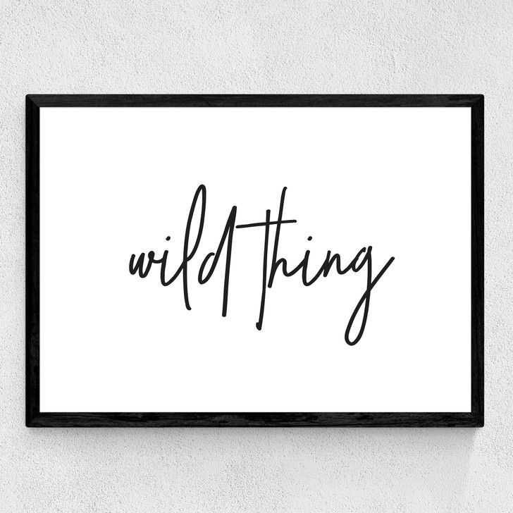 Wild Thing Medium Black Frame Wild Thing Medium Black Frame