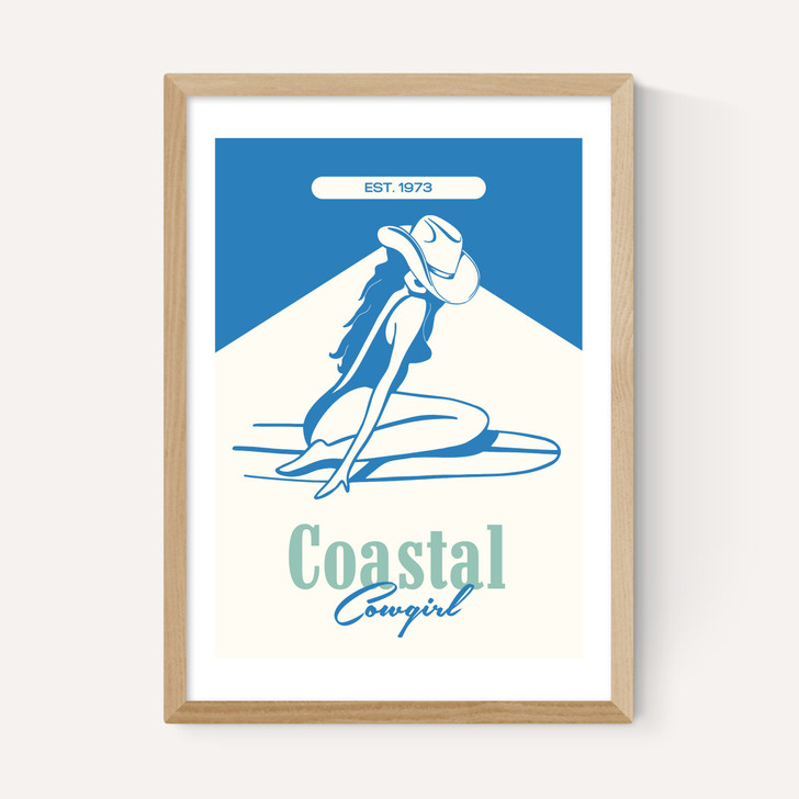 Coastal Cowgirl Blue