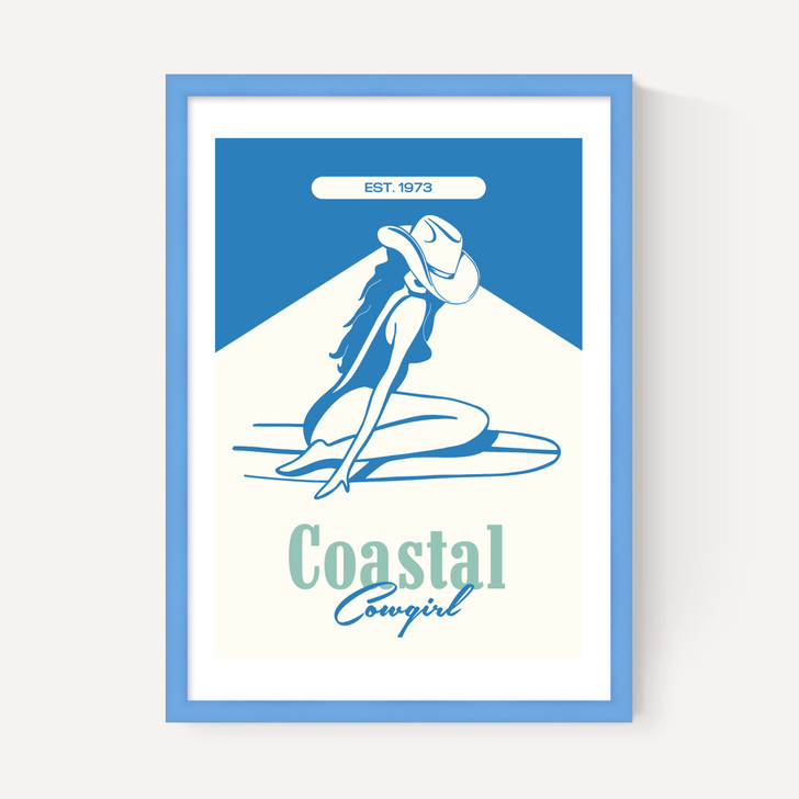 Coastal Cowgirl Blue