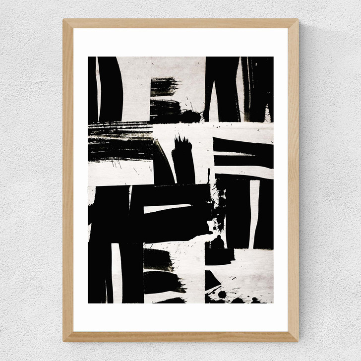 Wabi sabi II Medium Oak Frame