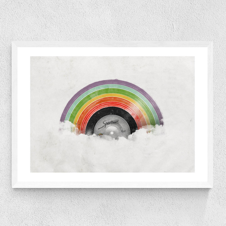 Rainbow Classics Medium White Frame Rainbow Classics Medium White Frame