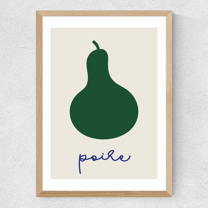 Poire Medium Oak Frame Poire Medium Oak Frame