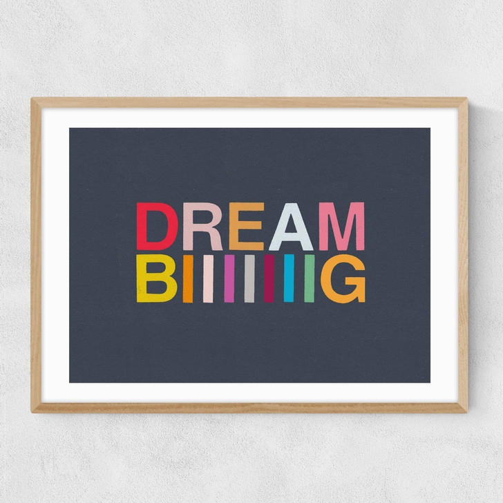 Dream Biiiiiiig Narrow Oak Frame