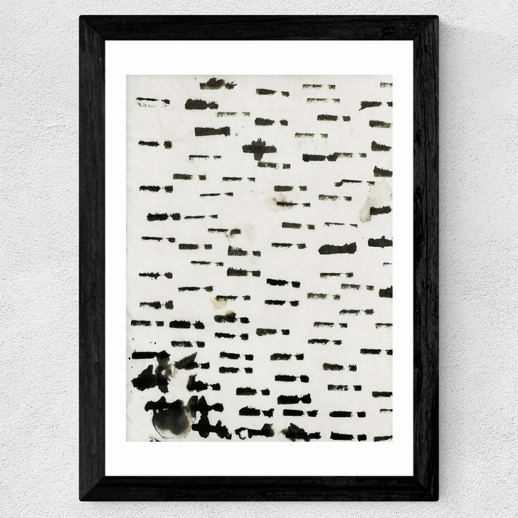 Wabi sabi I Wide Black Frame Wabi sabi I Wide Black Frame