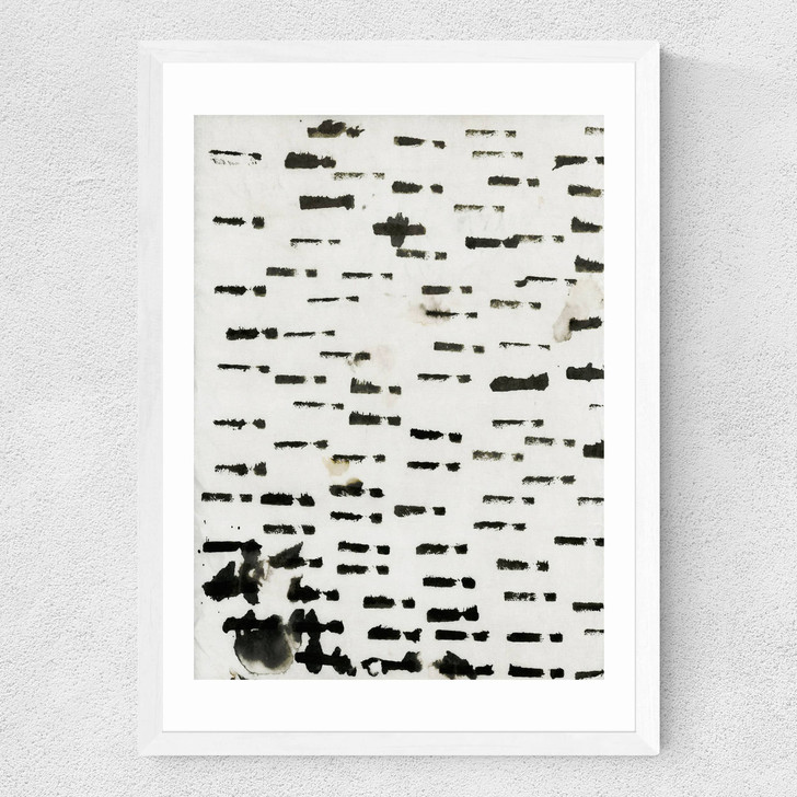 Wabi sabi I Medium White Frame