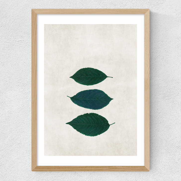 Three Of A Kind V Medium Oak Frame