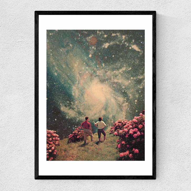 There will be light in the End Narrow Black Frame