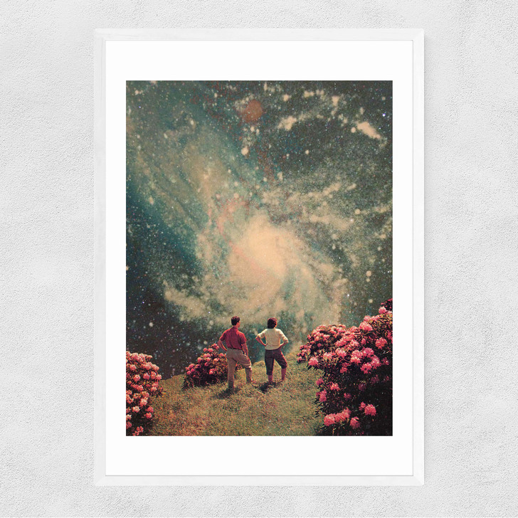There will be light in the End Narrow White Frame