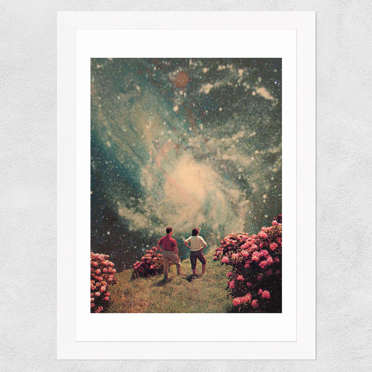 There will be light in the End Wide White Frame