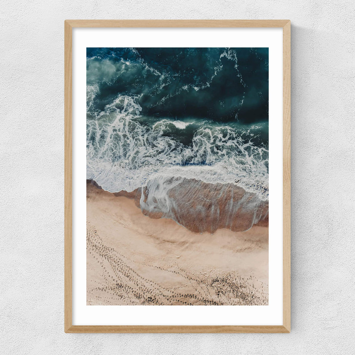 Sands of Gold Narrow Oak Frame