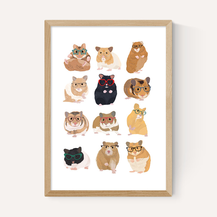 Hamsters in Glasses