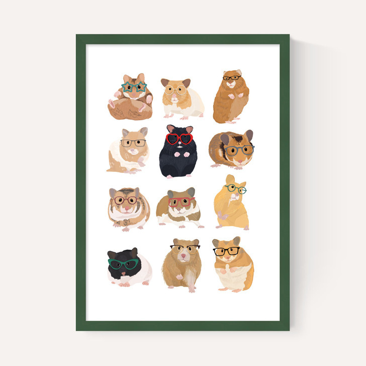 Hamsters in Glasses