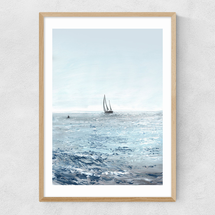 Sunlight Bay Narrow Oak Frame