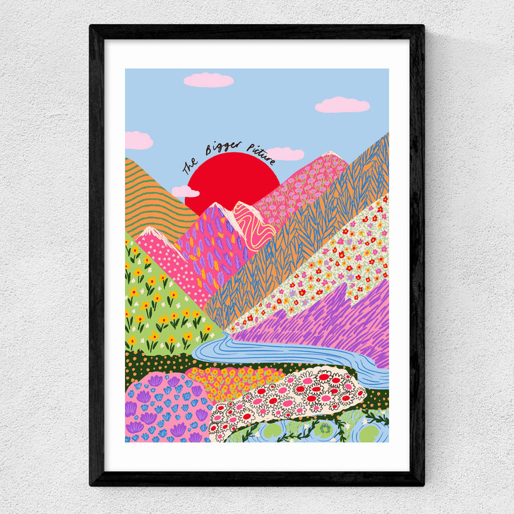 Bigger Picture Medium Black Frame
