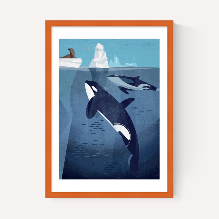 Orcas by Dieter Braun