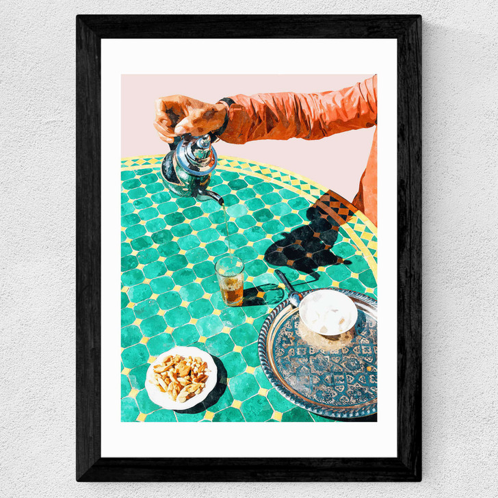 Chai Wide Black Frame