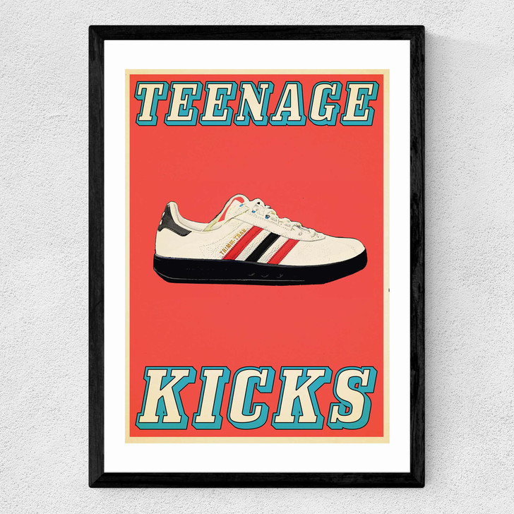 Teenage Kicks Medium Black Frame Teenage Kicks Medium Black Frame