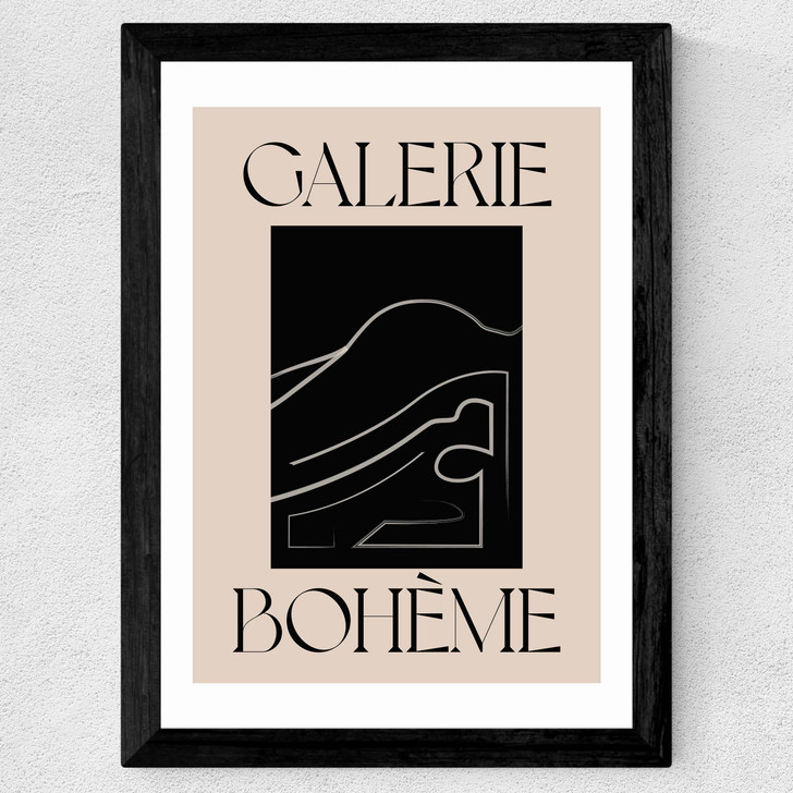 La Vie Boheme Wide Black Frame