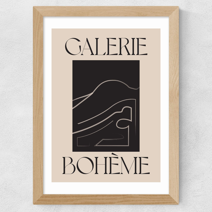 La Vie Boheme Wide Oak Frame