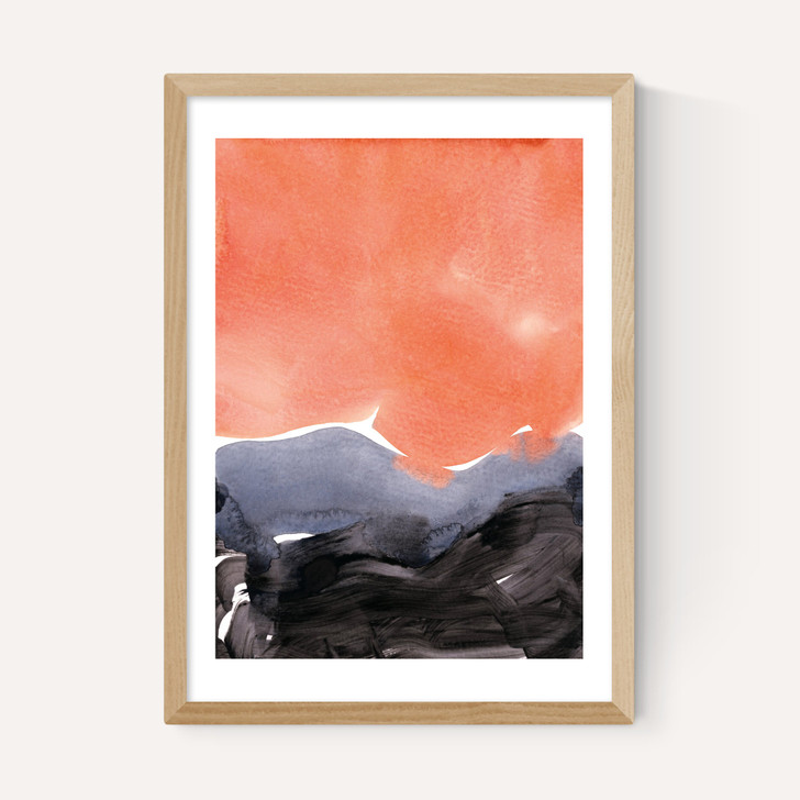 Orange Blue Graphite