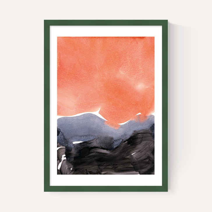 Orange Blue Graphite