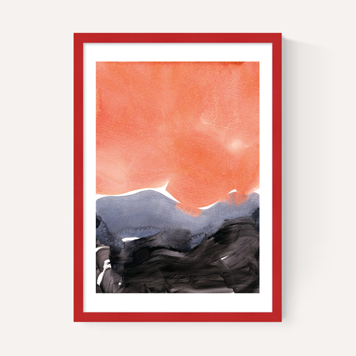 Orange Blue Graphite