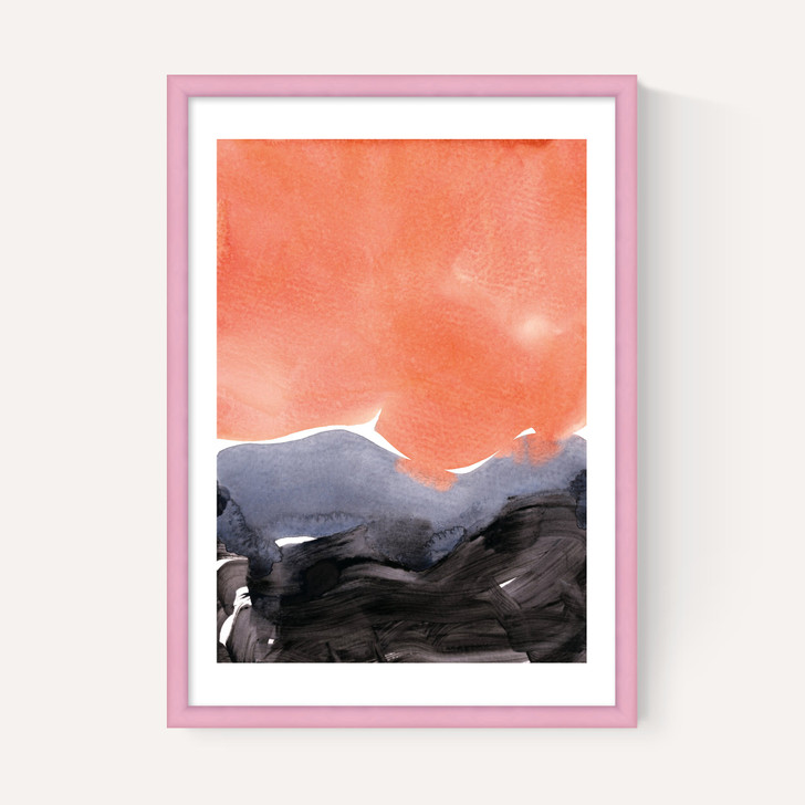 Orange Blue Graphite
