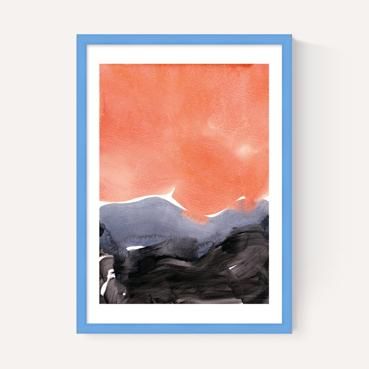 Orange Blue Graphite