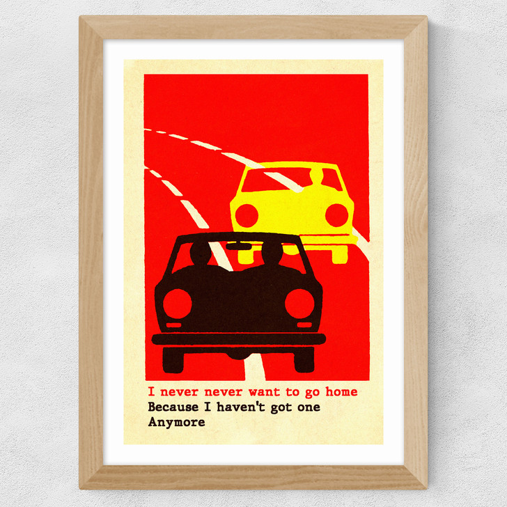 There is a Light Wide Oak Frame There is a Light Wide Oak Frame