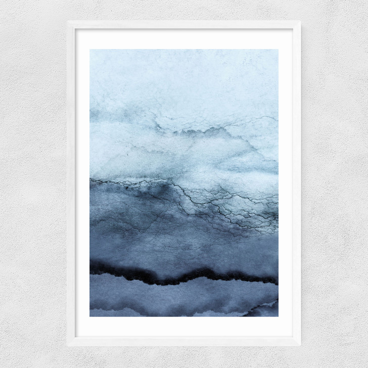 Organic VII Narrow White Frame