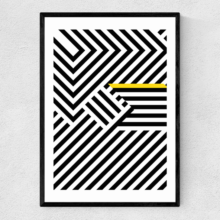 The Trap Narrow Black Frame The Trap Narrow Black Frame